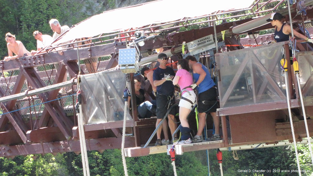 Bungy Jumping at Kawarau